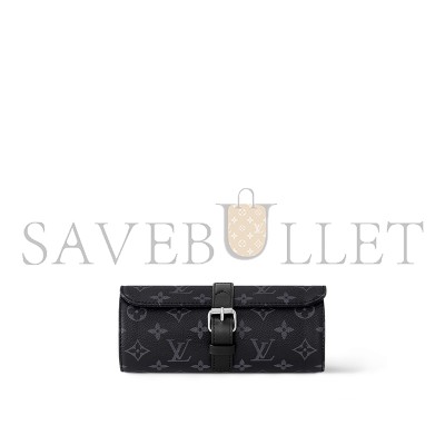 LOUIS VUITTON 3 WATCH BOXES M43385 (20*8*8cm)